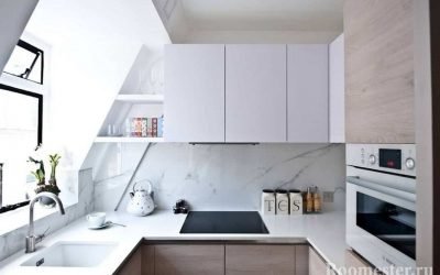 تصميم المطبخ من مساحة صغيرة (30 صور حقيقية)
